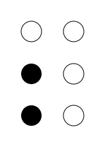 Файл:Braille Semicolon.png